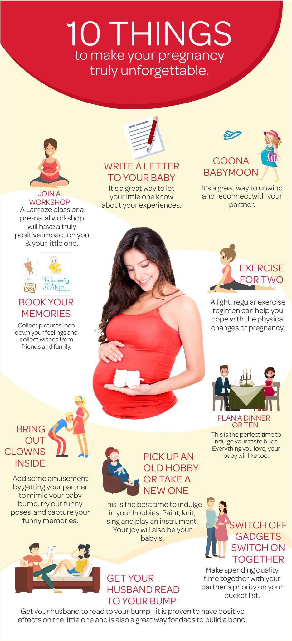 Bucket List For Pregnant Women 10 Tips For Pregnancy Huggies 6093