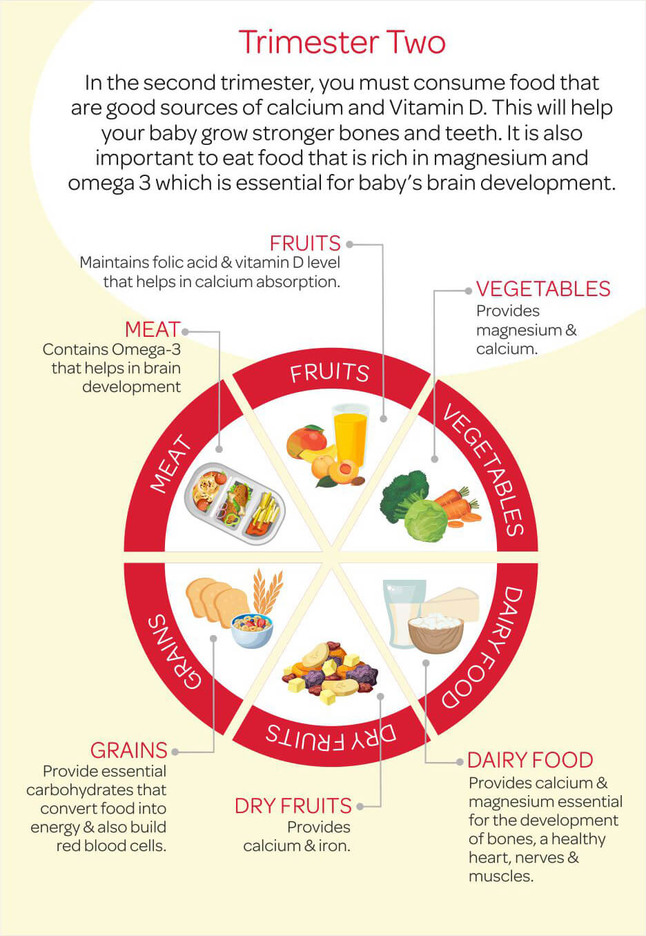 Second Trimester Diet What To Eat During Second Trimester Of Pregnancy 